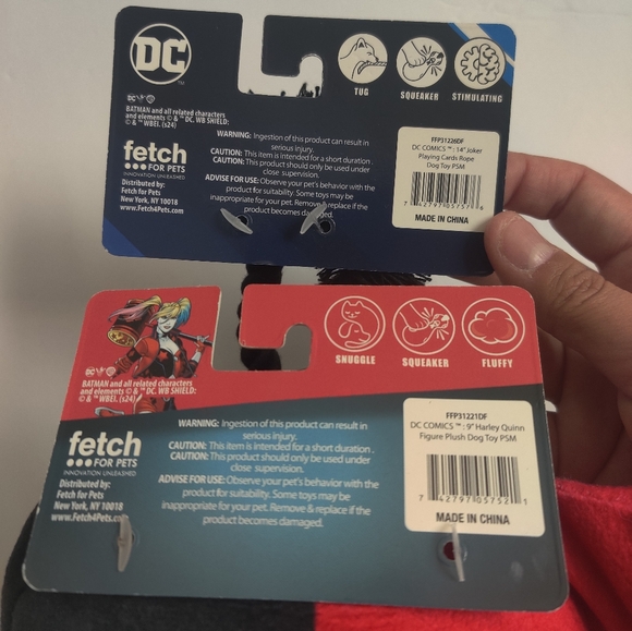 🆕 DC Comics DC Universe Harley Quinn & Joker Batman Sets of 2 Toys - Picture 3 of 4